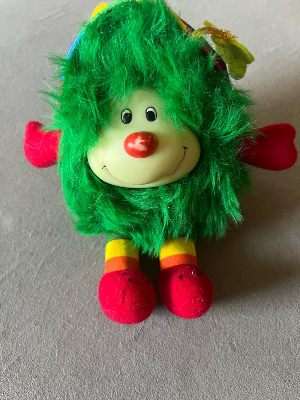 vintage 1983 Mattel Hallmark Rainbow Brite Green Lucky Sprite